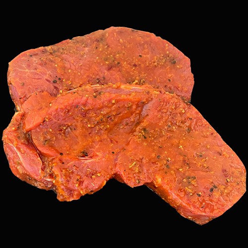 L'agneau et BBQ bio : Steak d'agneau Mexicain