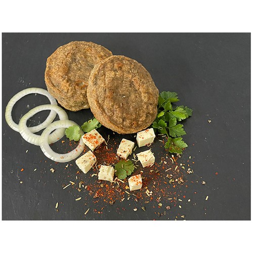 L'agneau et BBQ bio : 2 Fricadelles d'Agneau à la feta - 110g chacune