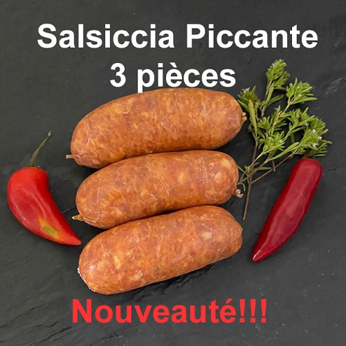 Salsiccia Piccante 3 Pièces /NOUVEAUTÉ
