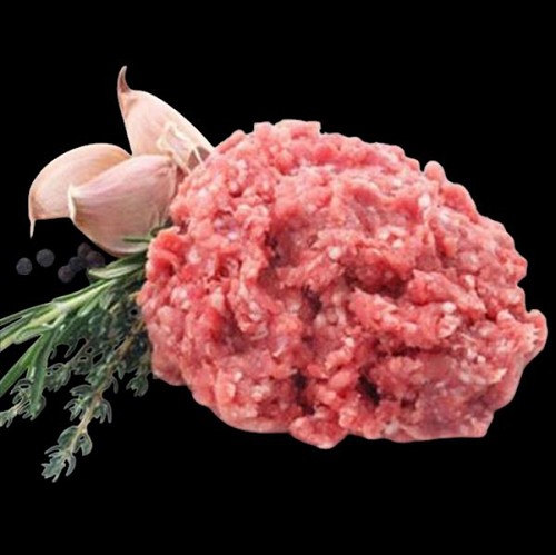 Le boeuf et BBQ bio : Viande de boeuf 500g congelée. Idéal pour les fameux Fricadelles maison 