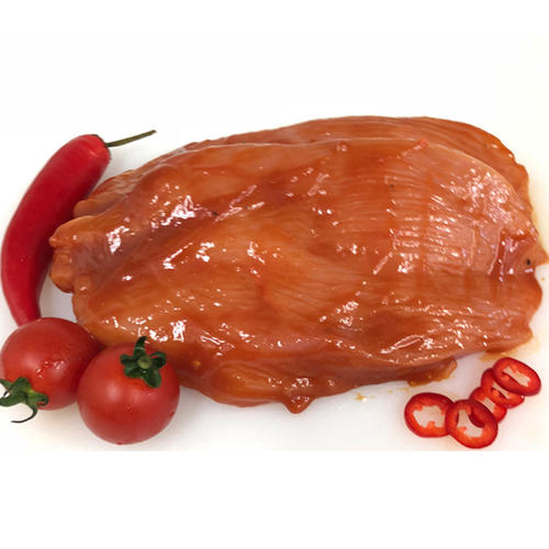 Volailles et BBQ Bio : 2 escalopes de filet de dinde de 180g pce Chili et Paprika 