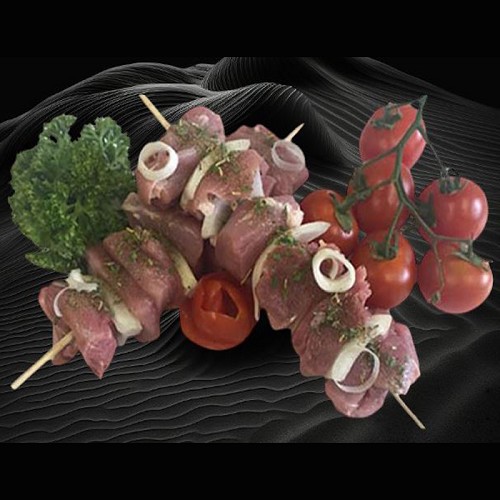 Volailles et BBQ Bio : Brochettes de cuisse de dinde: 2 x150g chacune