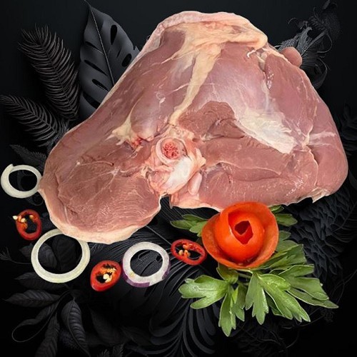 Volailles et BBQ Bio : Haut de cuisse de dinde avec os 1kg