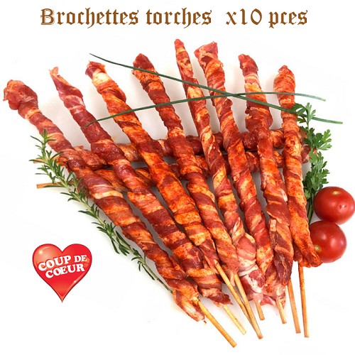 Torches Grillades x 10 pièces