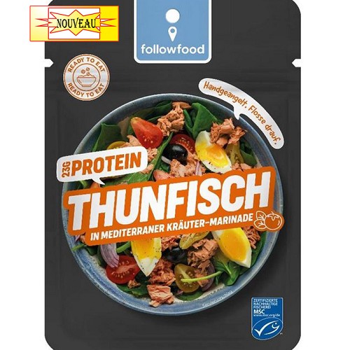 Thon en marinade méditerranéenne,