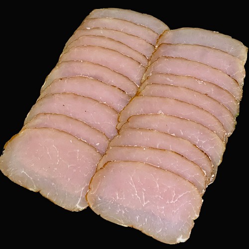 Filet fumé de longe de porc 150g
