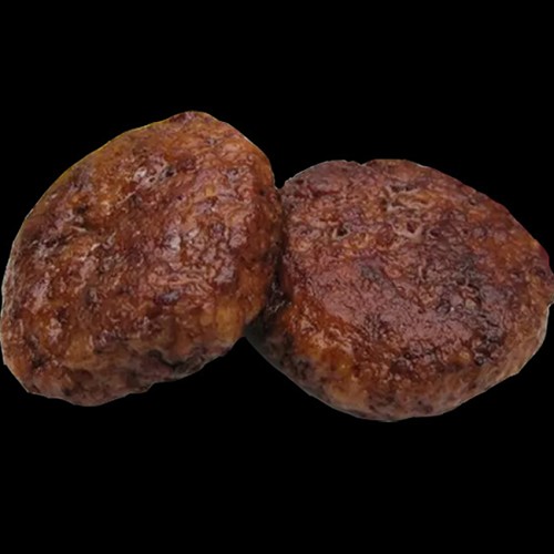 2 Fricadelles d'Agneau au fromage du berger - 110g chacune 
