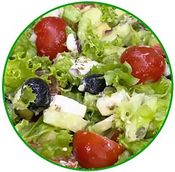 Salade rapide à préparer