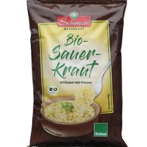 Choucroute Non pasteurisé, mais traité thermiquement 520g