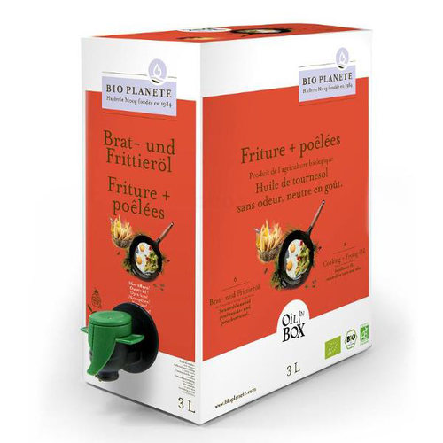 Huile de tournesol Box 3L Friture et poêlées