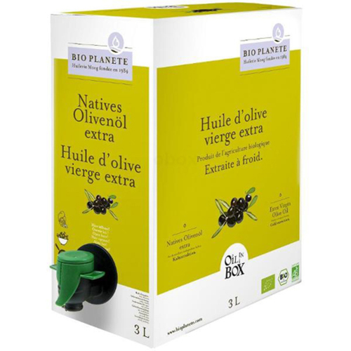 Tous les produits Bio : Huile d'olive extra vierge douce BOX - 3l