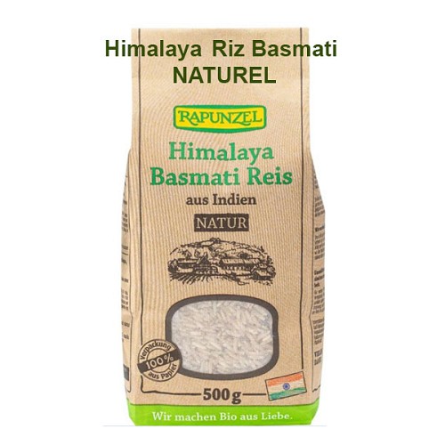 Tous les produits Bio : Riz Basmati complet 500g Himalaya Bio
