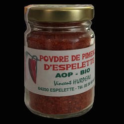 Tous les produits Bio : Piment d'Espelette AOP 50g
