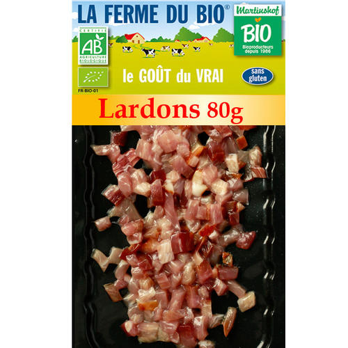 Lardons fumés 80g 