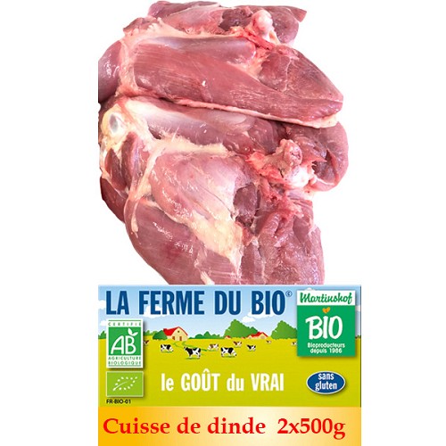 Cuisse  de dinde 1kg